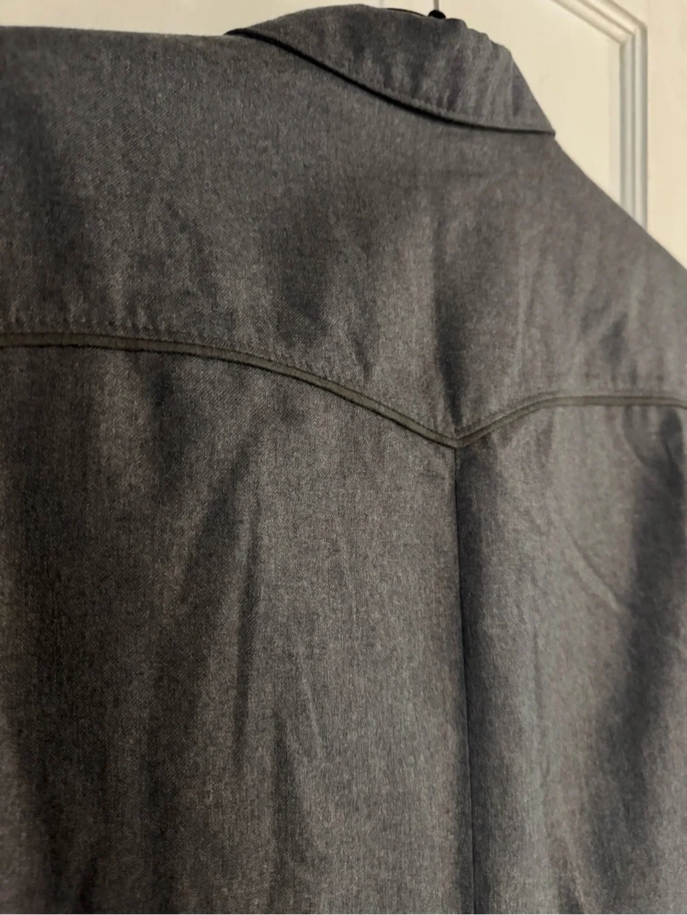 Vintage Pendleton Western Wool Blazer Jacket Gray Cowboy Ranchwear Men’s XS